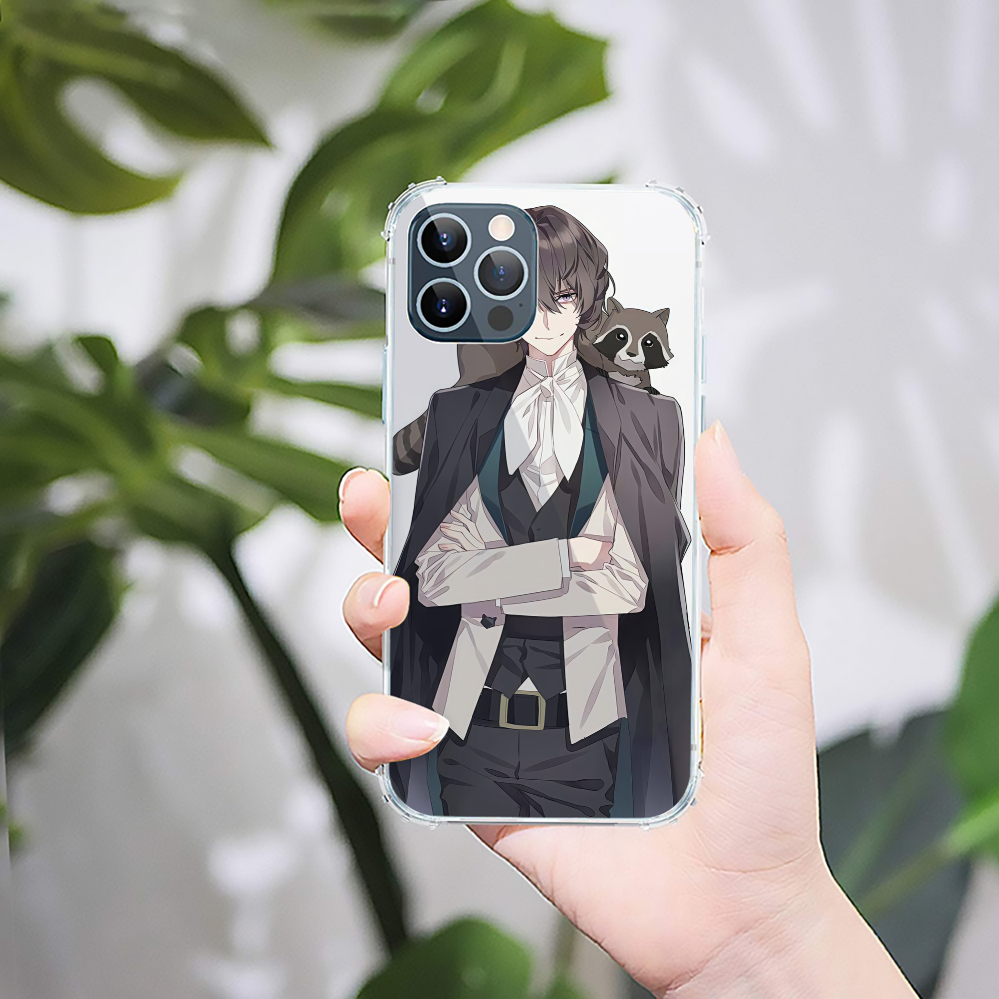 （画像用） 文豪ストレイドッグス Bungo Stray Dogs 【iPhone 12シリーズ対応】透明スマホケース（クリアソフトケース）